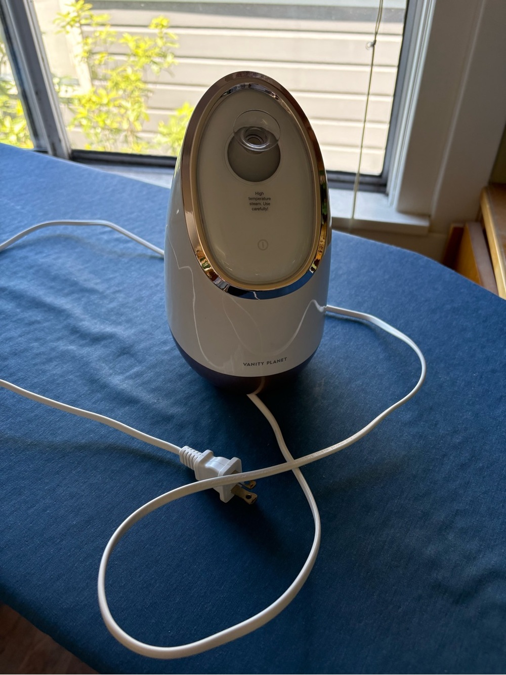 Vanity Planet White Facial Steamer for Home Spa